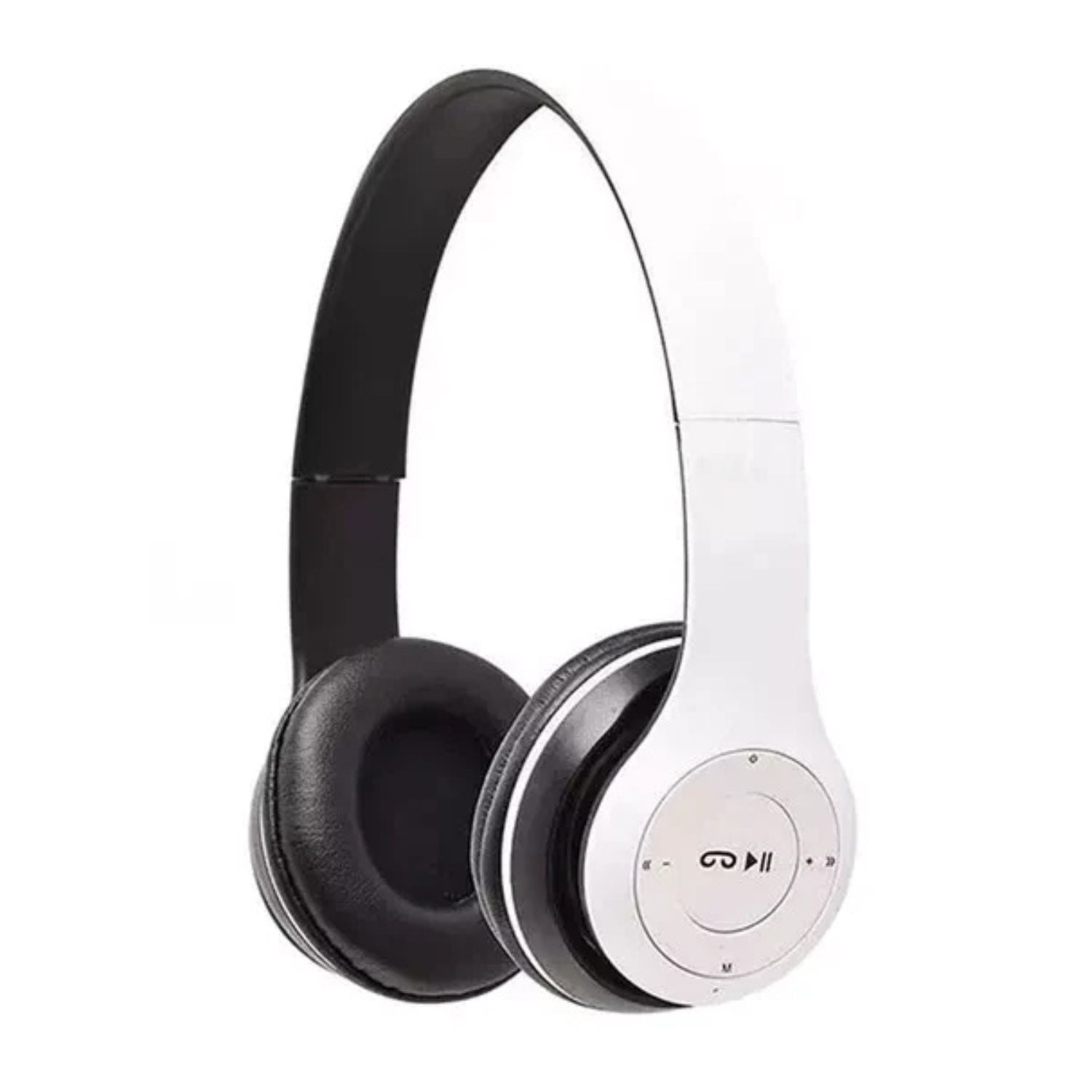 Wireless Bluetooth 5.0 Over-Ear Headphones with FM Radio and Mic