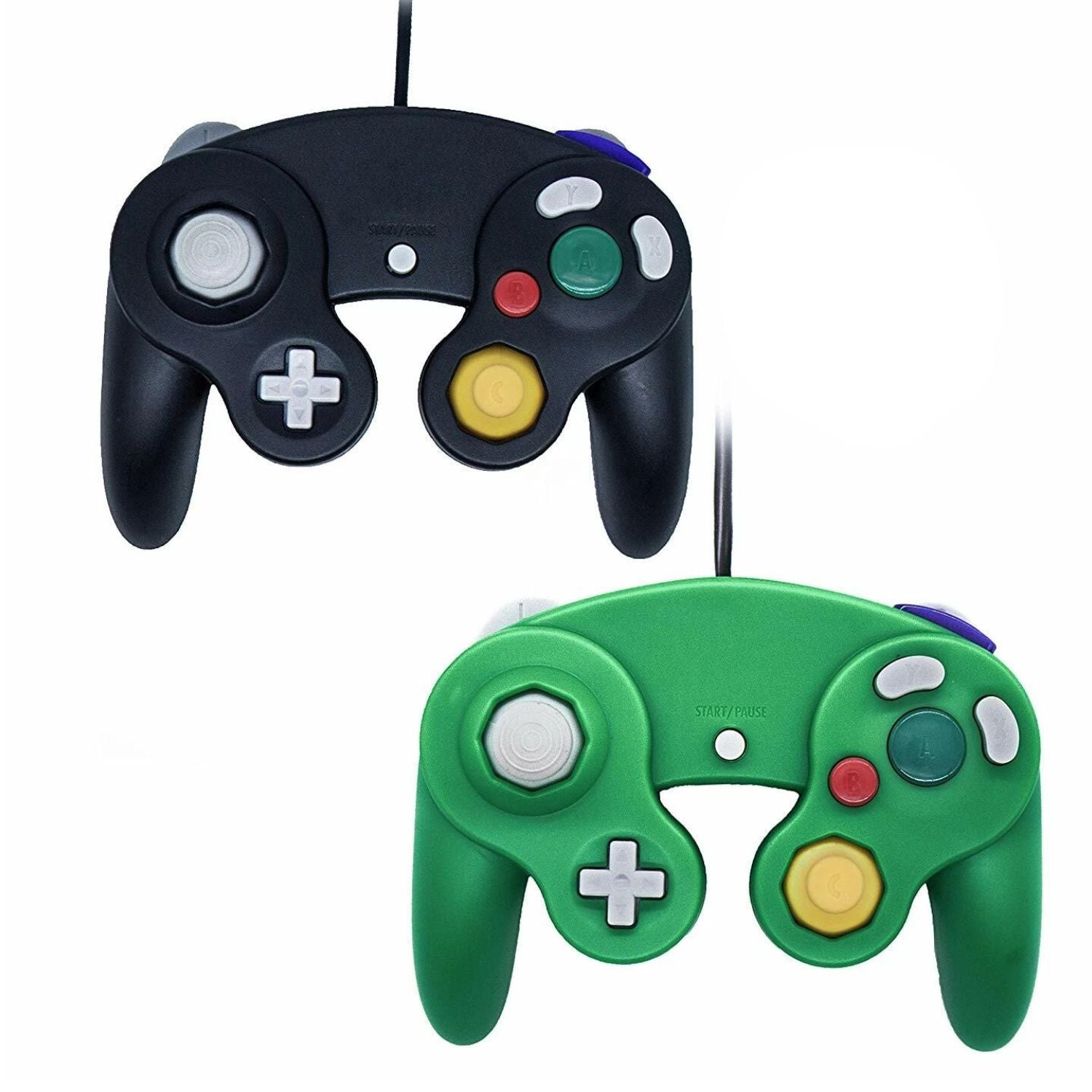 Pack of 2 Wired NGC Controller for Nintendo GameCube and Wii U