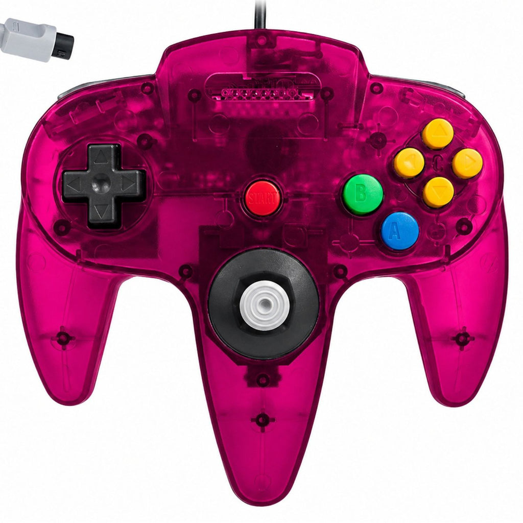 Wired Controller for Nintendo 64 N64 Console Classic Joystick Gamepad