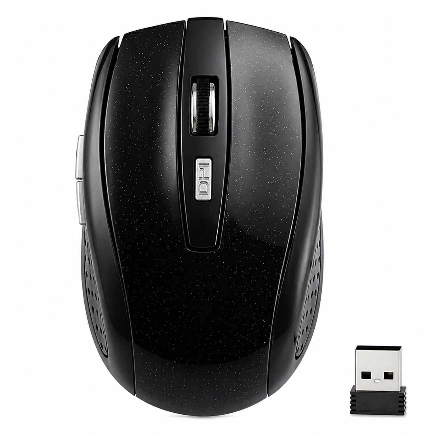 2.4GHz Wireless Optical Mouse with USB Receiver for PC Laptop Adjustable DPI