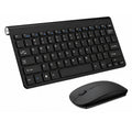 Mini Wireless Keyboard and Mouse Set 2.4G Waterproof for Mac Apple PC