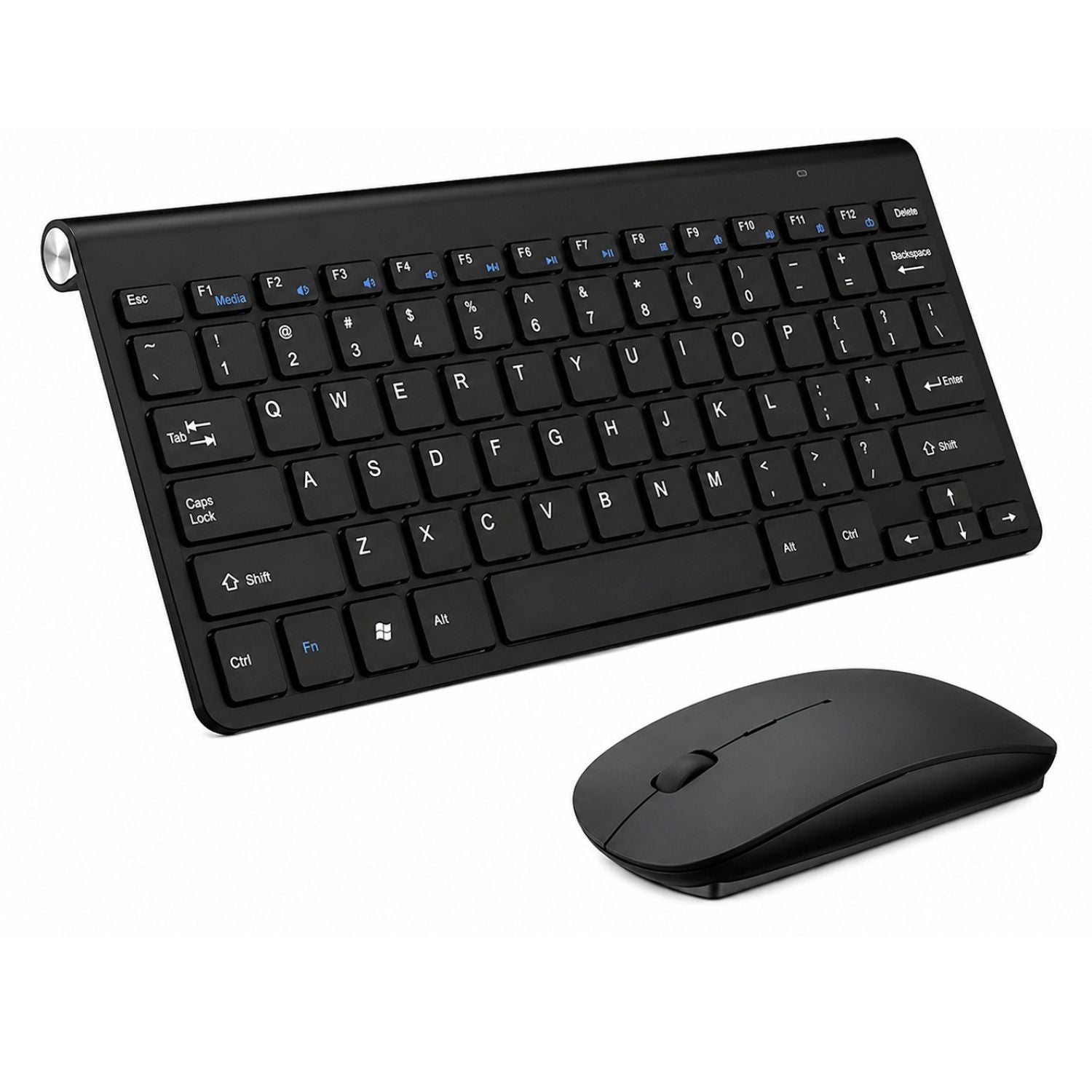 Mini Wireless Keyboard and Mouse Set 2.4G Waterproof for Mac Apple PC
