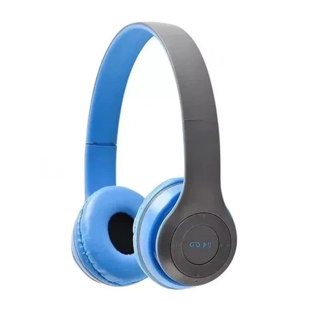 Wireless Bluetooth 5.0 Over-Ear Headphones with FM Radio and Mic
