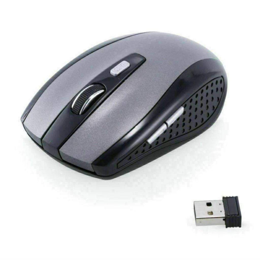 2.4GHz Wireless Optical Mouse with USB Receiver for PC Laptop Adjustable DPI