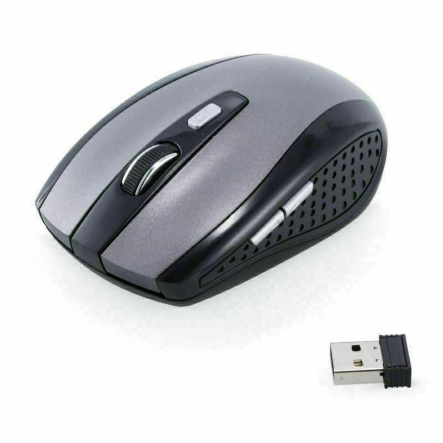 2.4GHz Wireless Optical Mouse with USB Receiver for PC Laptop Adjustable DPI
