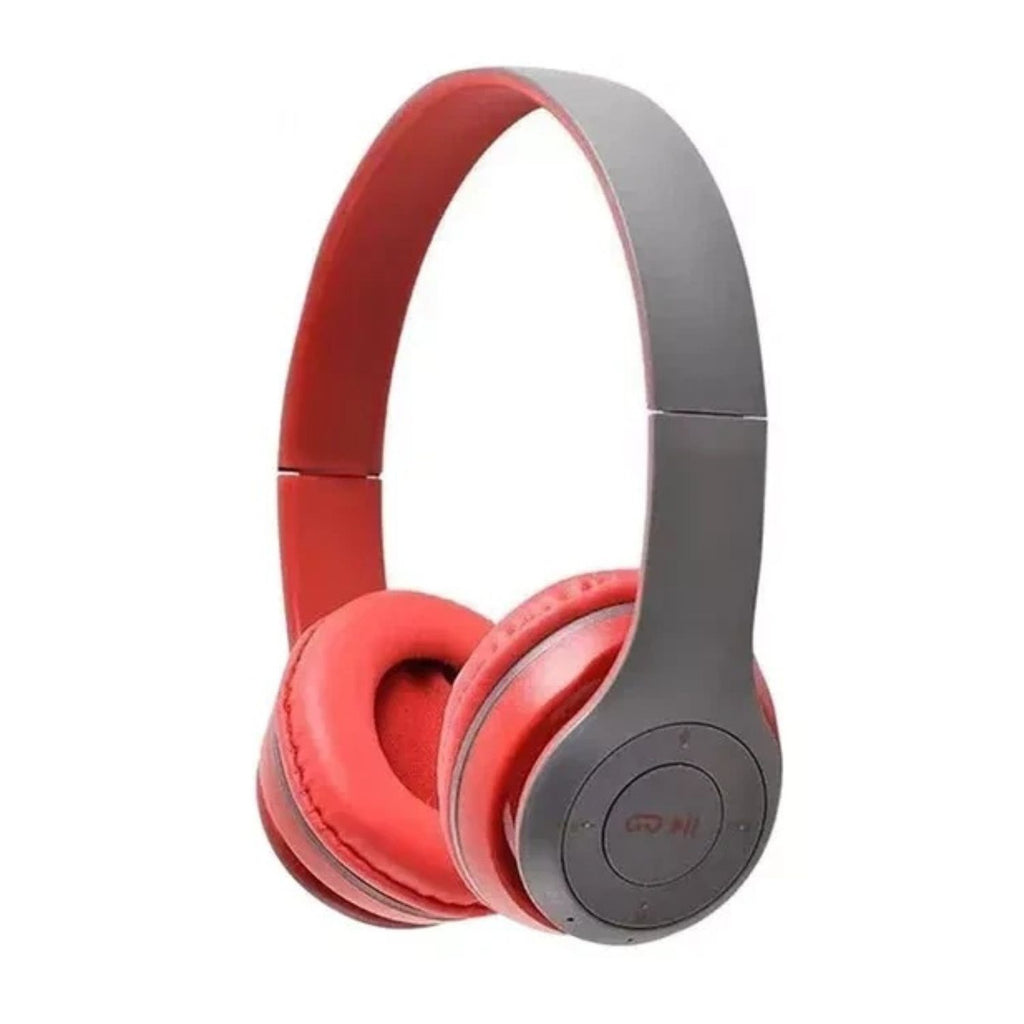 Wireless Bluetooth 5.0 Over-Ear Headphones with FM Radio and Mic