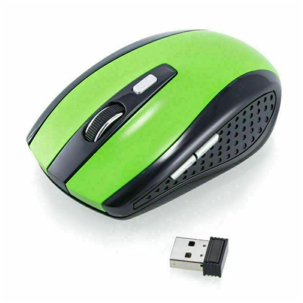 2.4GHz Wireless Optical Mouse with USB Receiver for PC Laptop Adjustable DPI