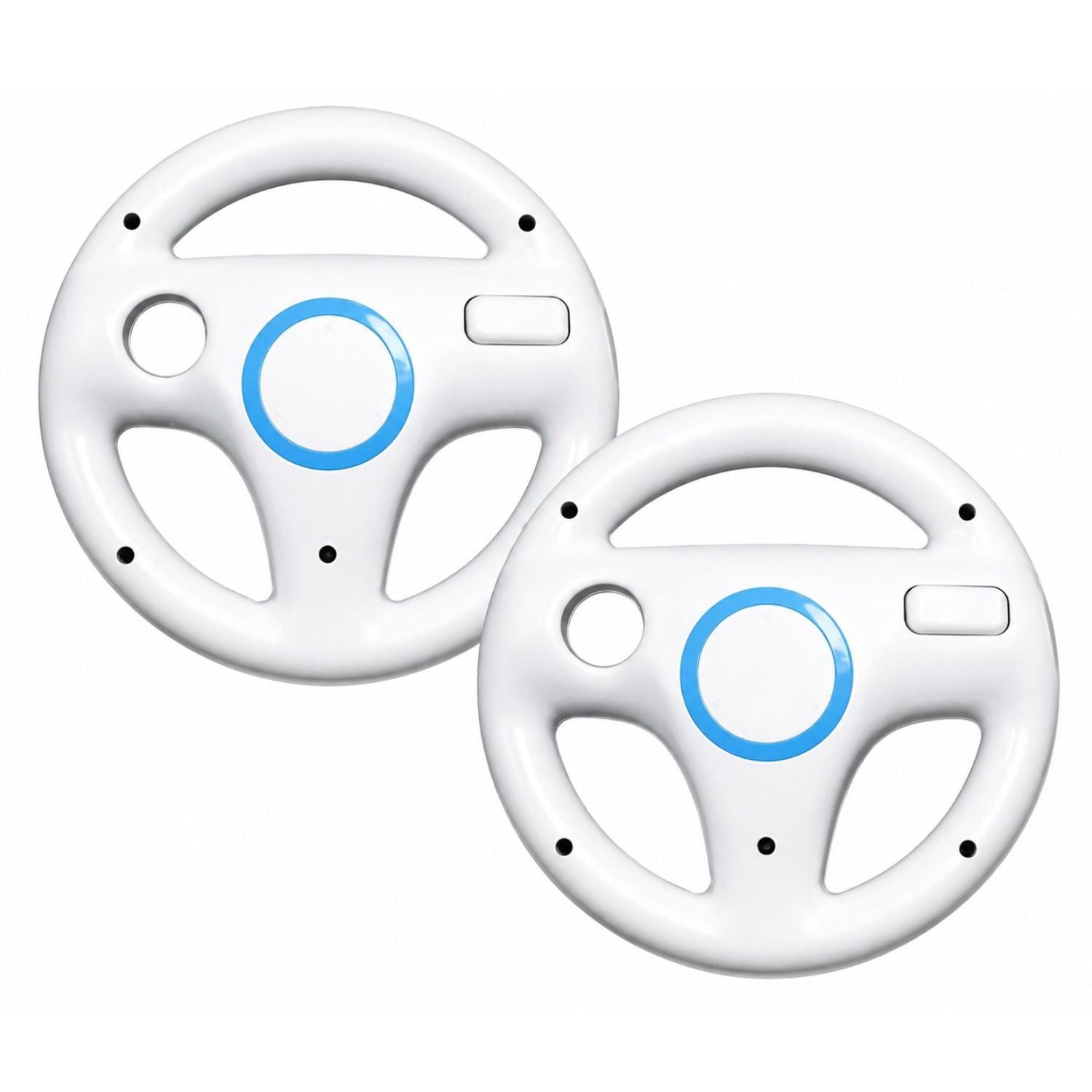 Pack of 2 Mario Kart Racing Steering Wheel for Nintendo Wii Remote