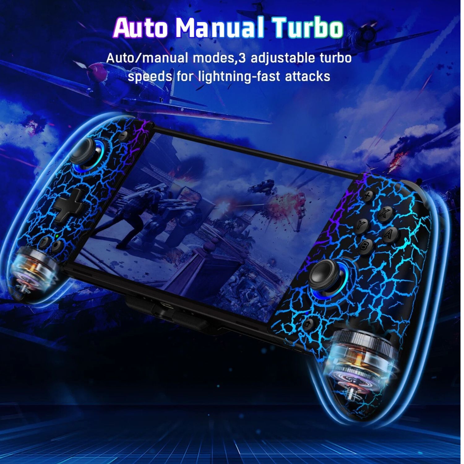 Nintendo Switch Handheld Grip Controller for Switch and OLED Remote Gamepad