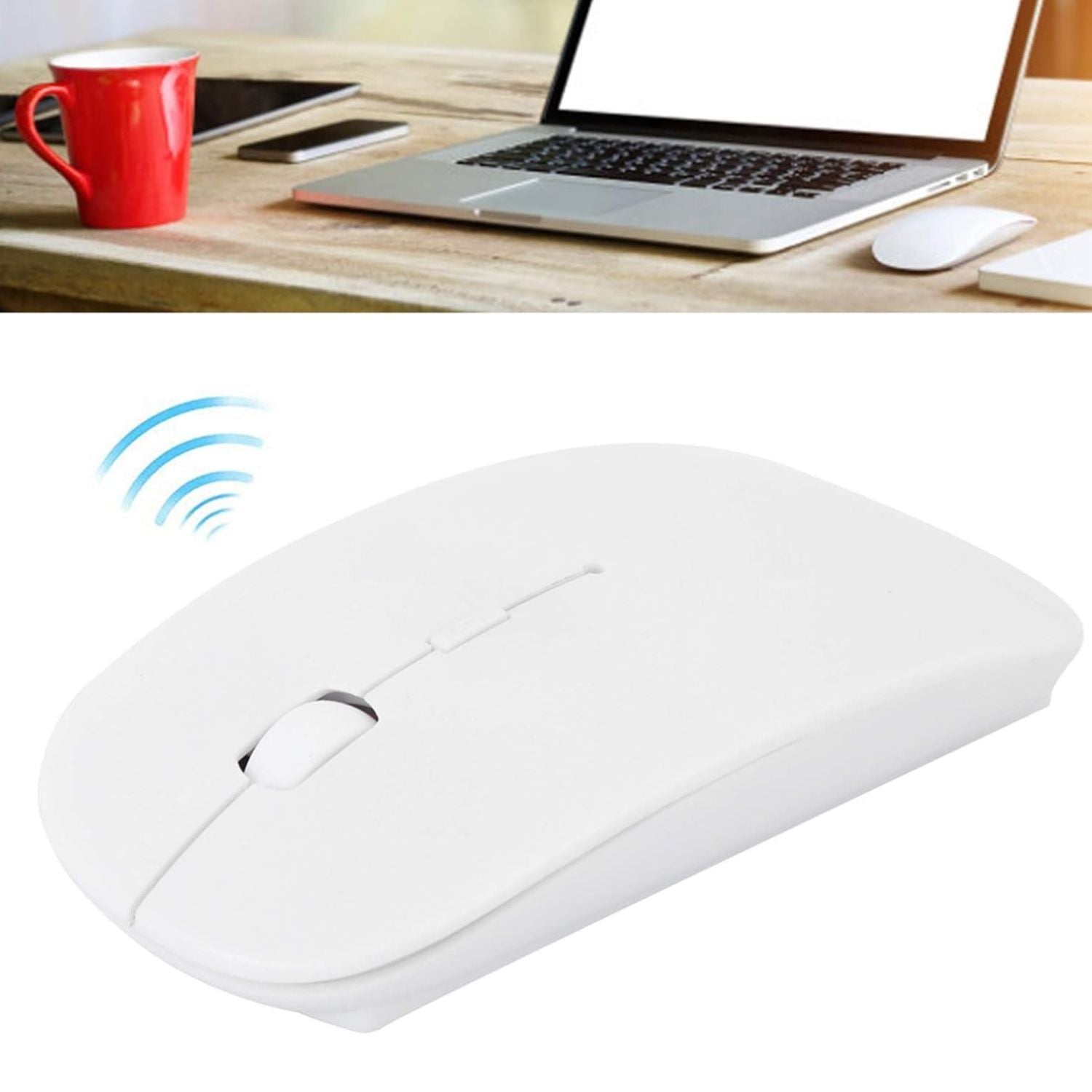 2.4GHz Wireless Optical Mouse for MacBook Pro Air and PC