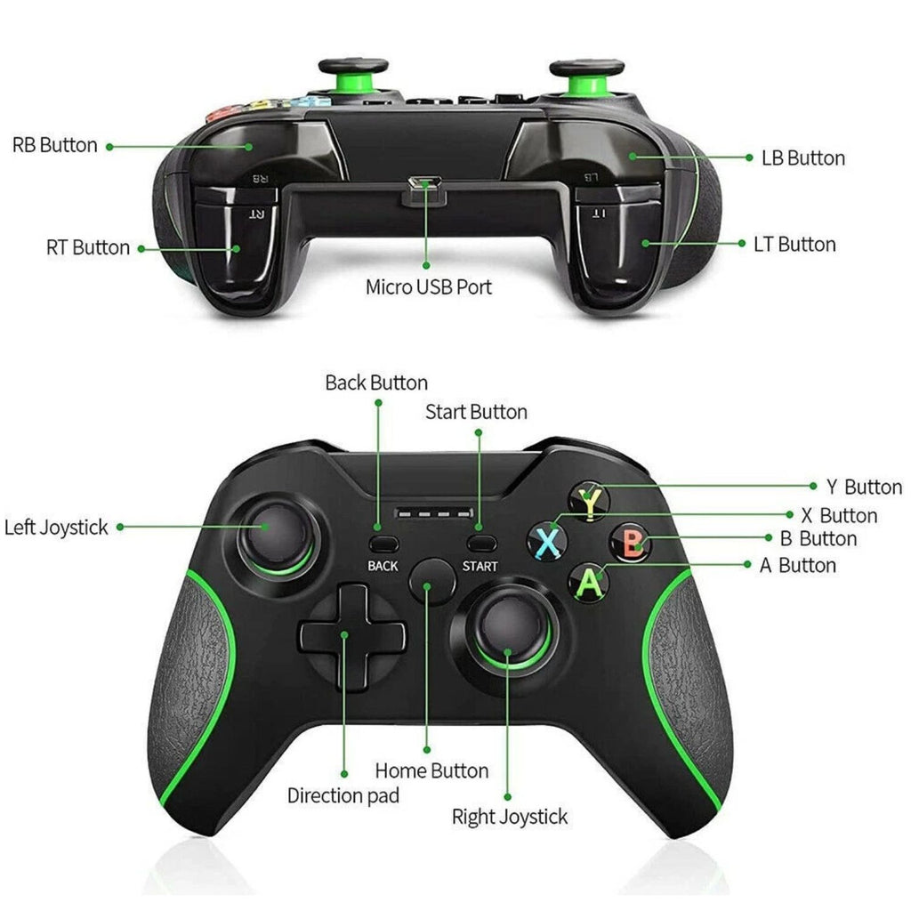 Wireless Controller for Xbox One S X E PC Windows 7 8 10 11 2.4G Gamepad