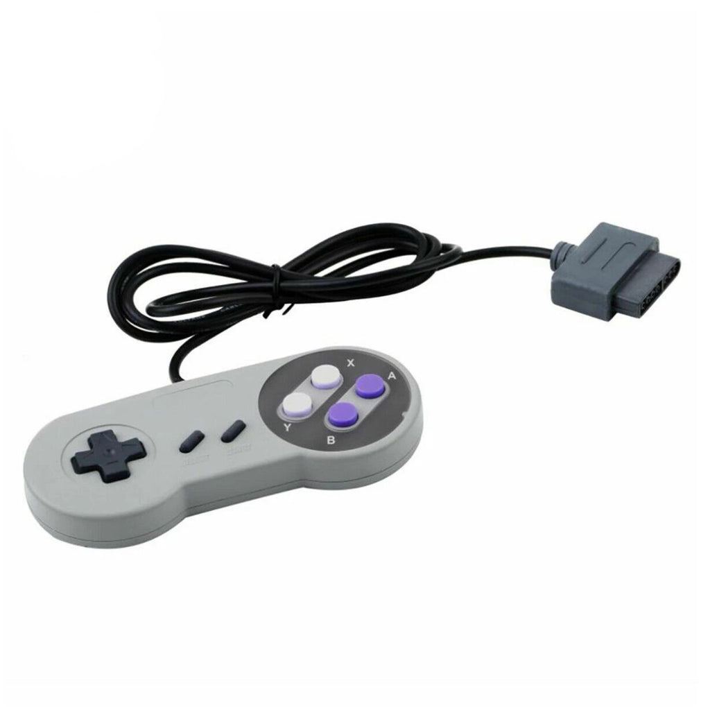 Pack of 2 SNES Replacement Controllers 6FT Cable for Super Nintendo SNS-005 Console