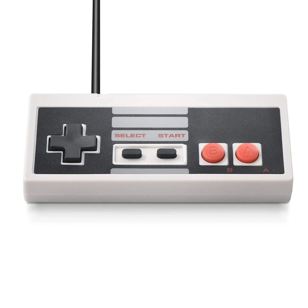 Wired Controller for NES-004 Original Nintendo NES Console Gamepad Pack of 2