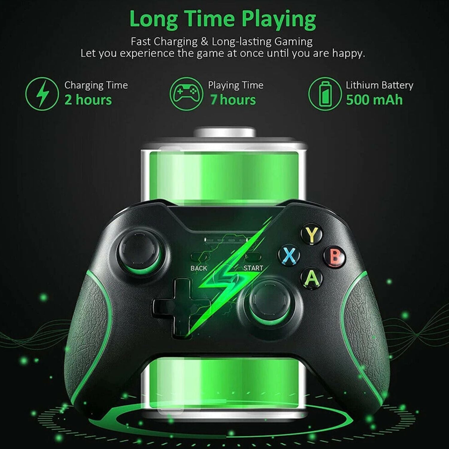 Wireless Controller for Xbox One S X E PC Windows 7 8 10 11 2.4G Gamepad