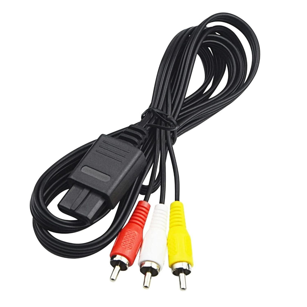 AC Adapter Power Supply with AV Cable Cord for Nintendo GameCube GC Console