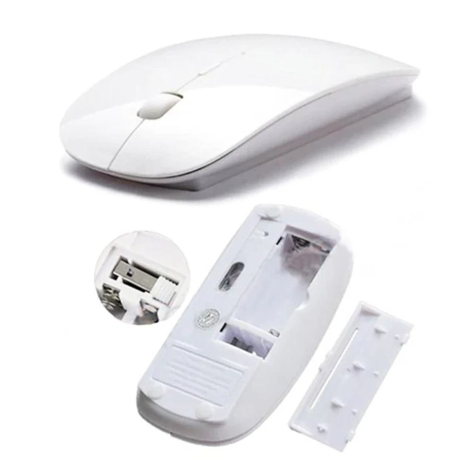 2.4GHz Wireless Optical Mouse for MacBook Pro Air and PC