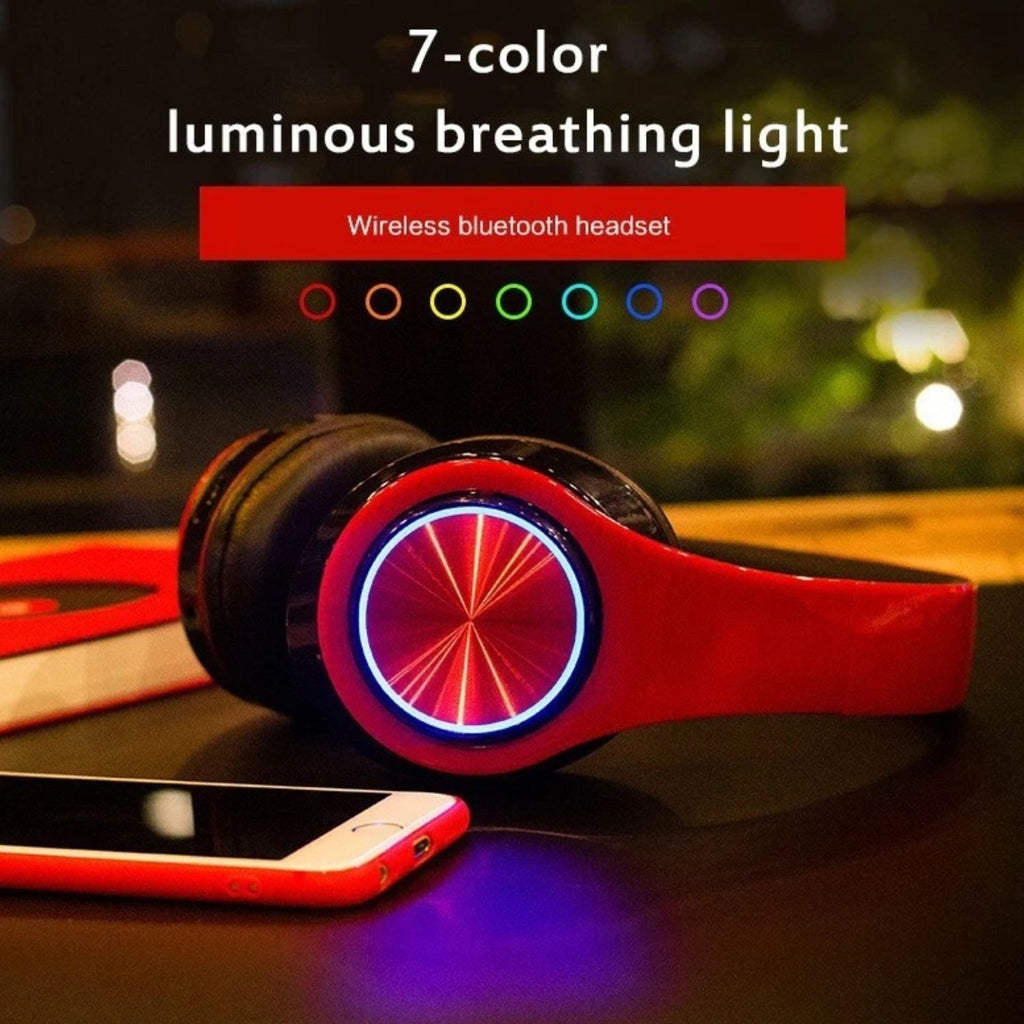 Super Bass Wireless Bluetooth Headphones with Mic
