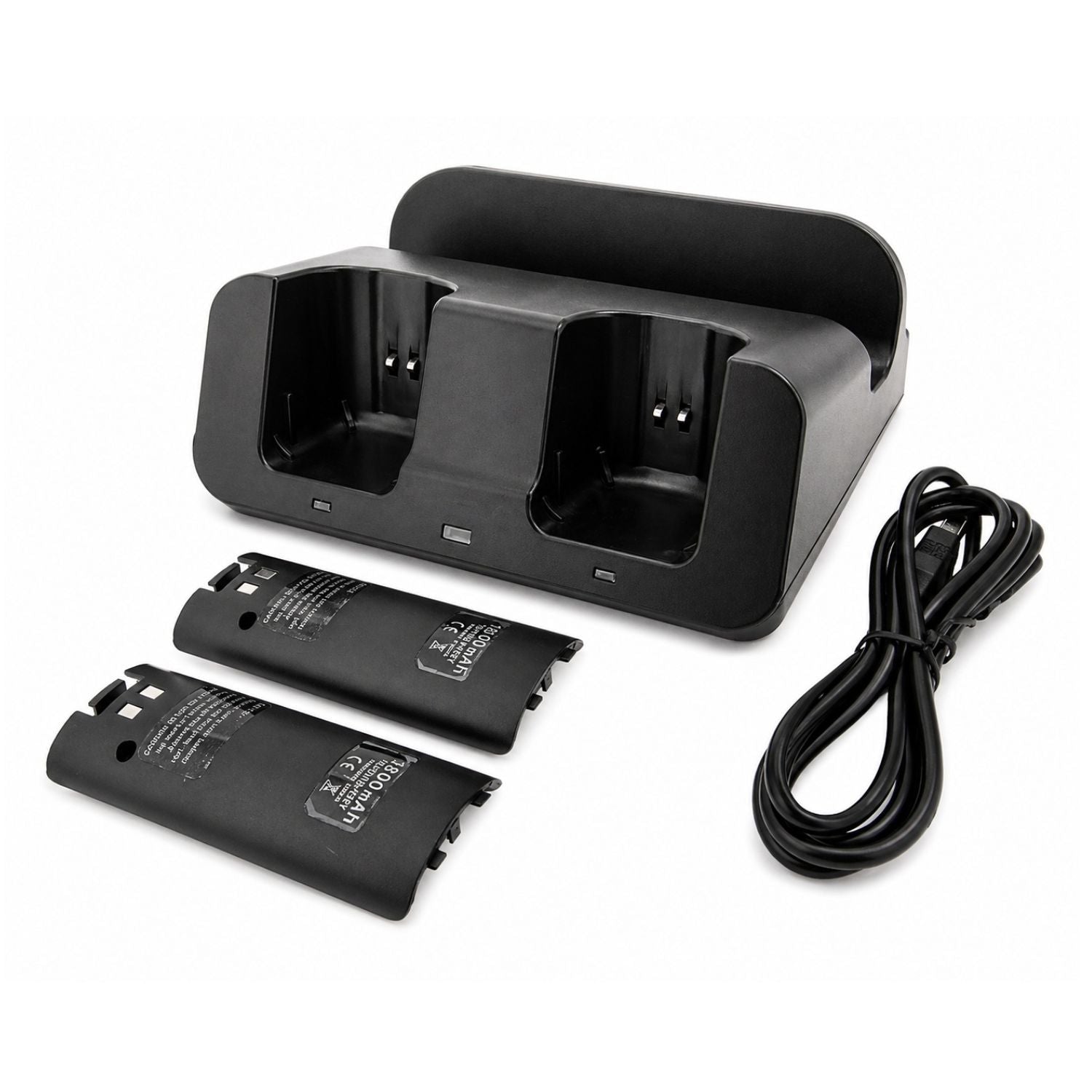 3-in-1 Charger Dock Station for Nintendo Wii U Gamepad and Remote Controllers
