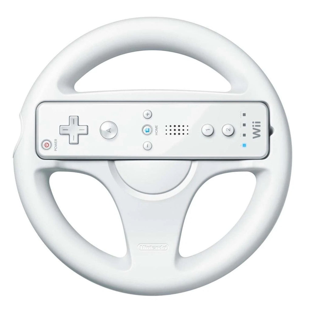 Pack of 2 Mario Kart Racing Steering Wheel for Nintendo Wii Remote