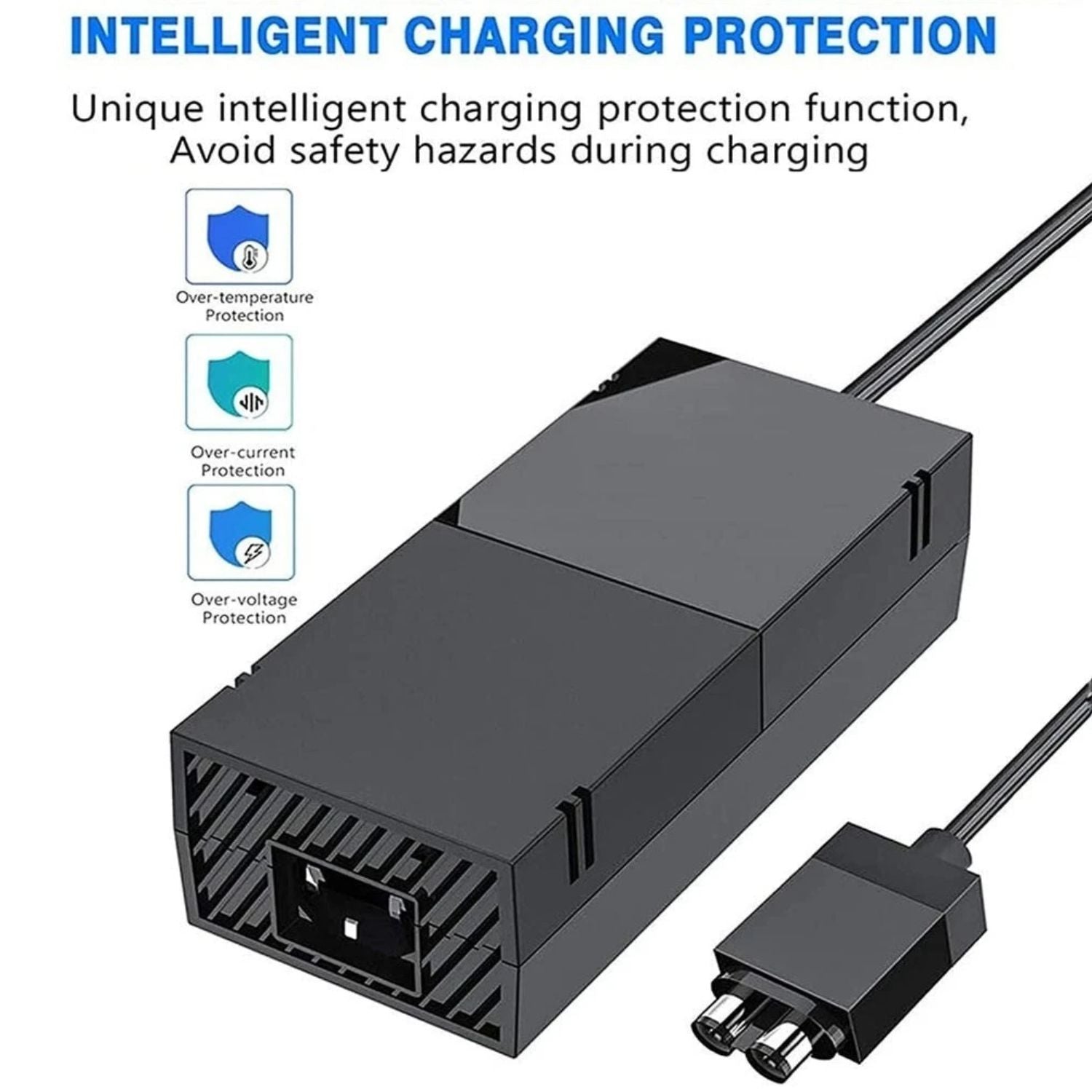 AC Adapter Power Supply Brick Charger for Xbox One Console with Cord Cable