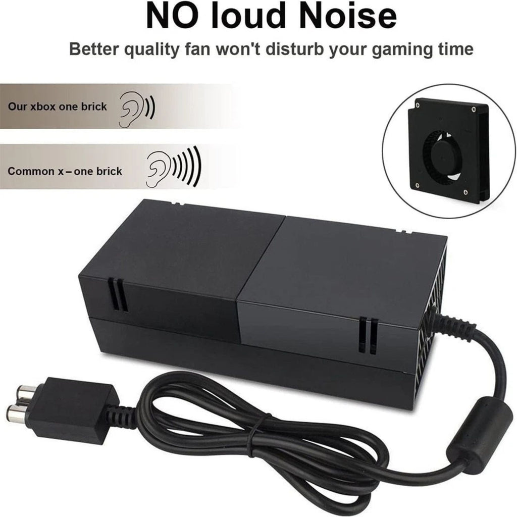 AC Adapter Power Supply Brick Charger for Xbox One Console with Cord Cable