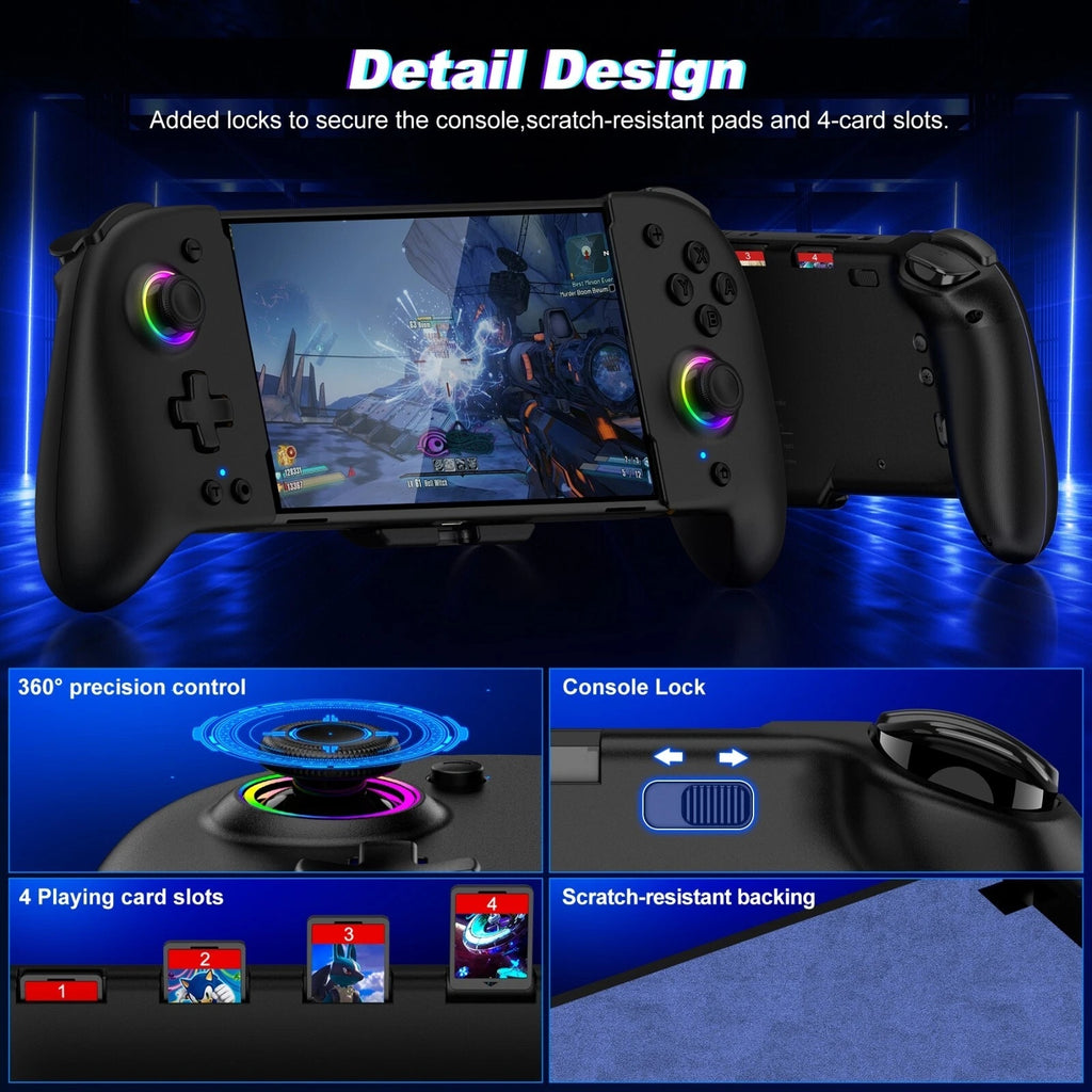 Wireless Joy Con Controller for Nintendo Switch OLED Handheld Gamepad