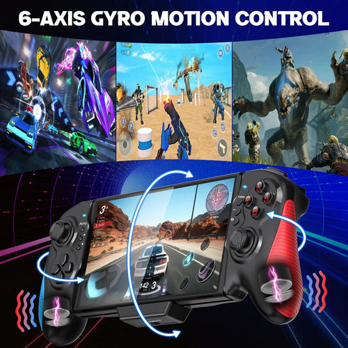 Dual Vibration Handheld Grip Controller for Nintendo Switch Joy Con Gamepad