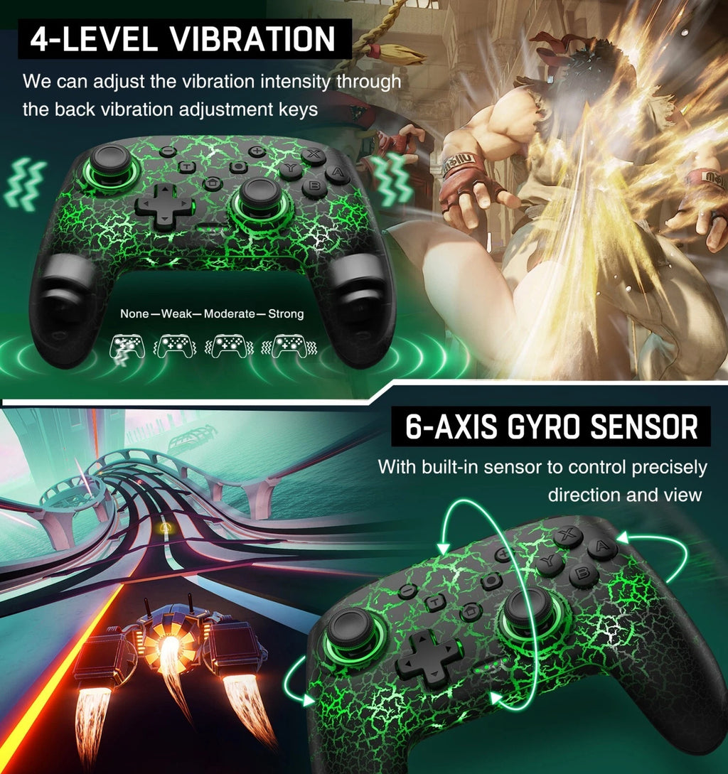 Wireless Pro Controller for Nintendo Switch PC iOS Gamepad Remote
