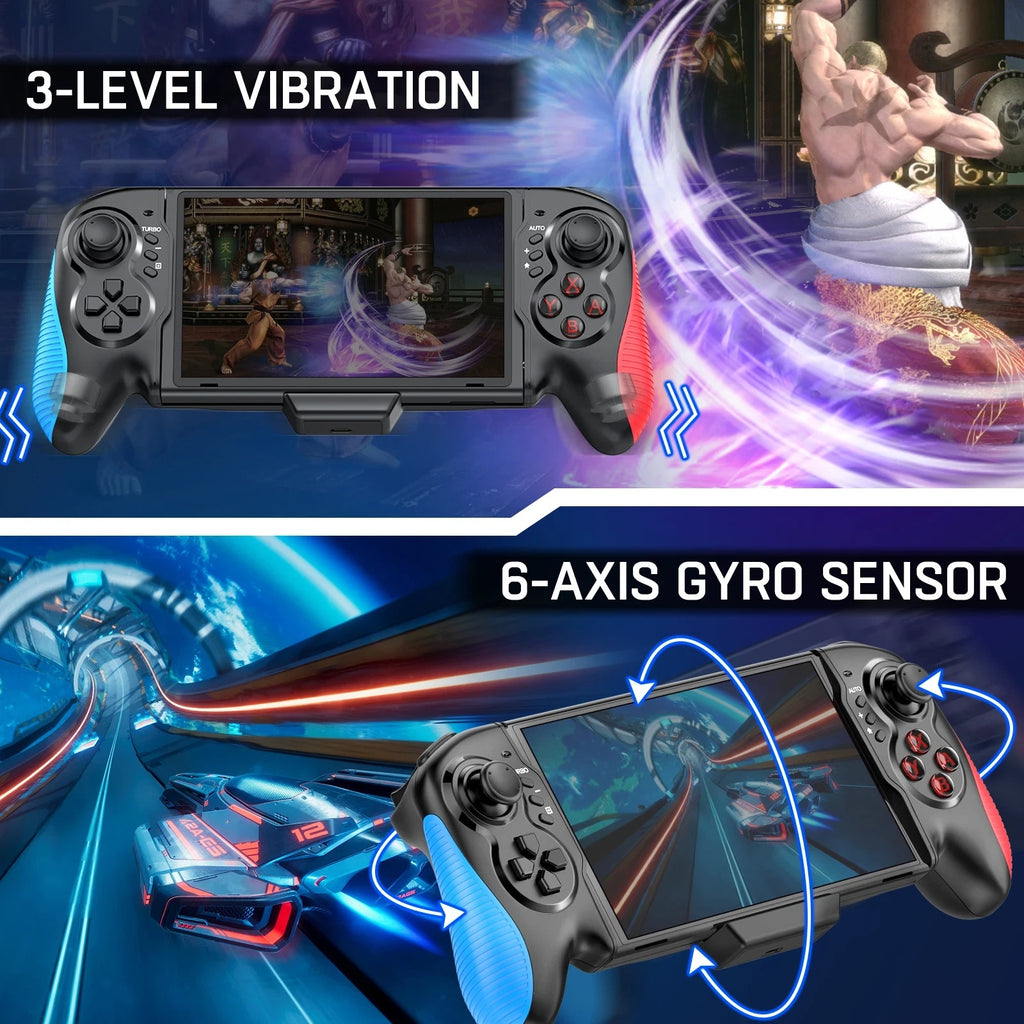 Dual Vibration Handheld Grip Controller for Nintendo Switch Joy Con Gamepad