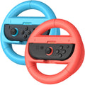 Pack of 2 Steering Wheel for Nintendo Switch Joy Con Racing Wheel Grip Controllers